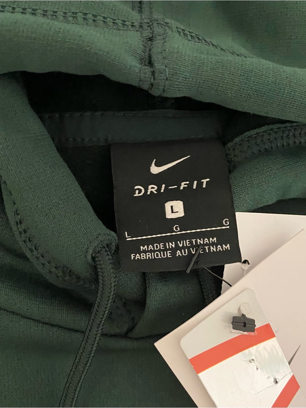 Nike Michigan State Spartans Sideline Hoodie Mens Large NWT - Picture 7 of 11